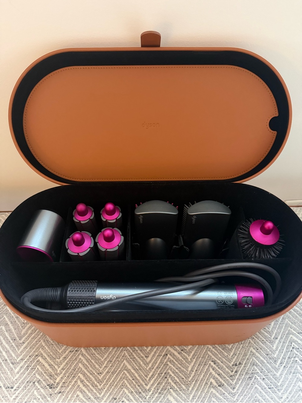 Dyson Complete Styler Set in Copper and Hot Pink